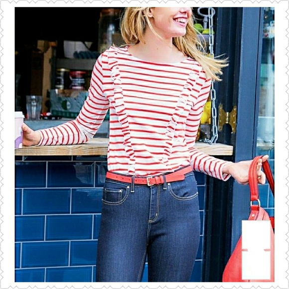 Anthropologie Tops - Boden Celeste Frilled Briton